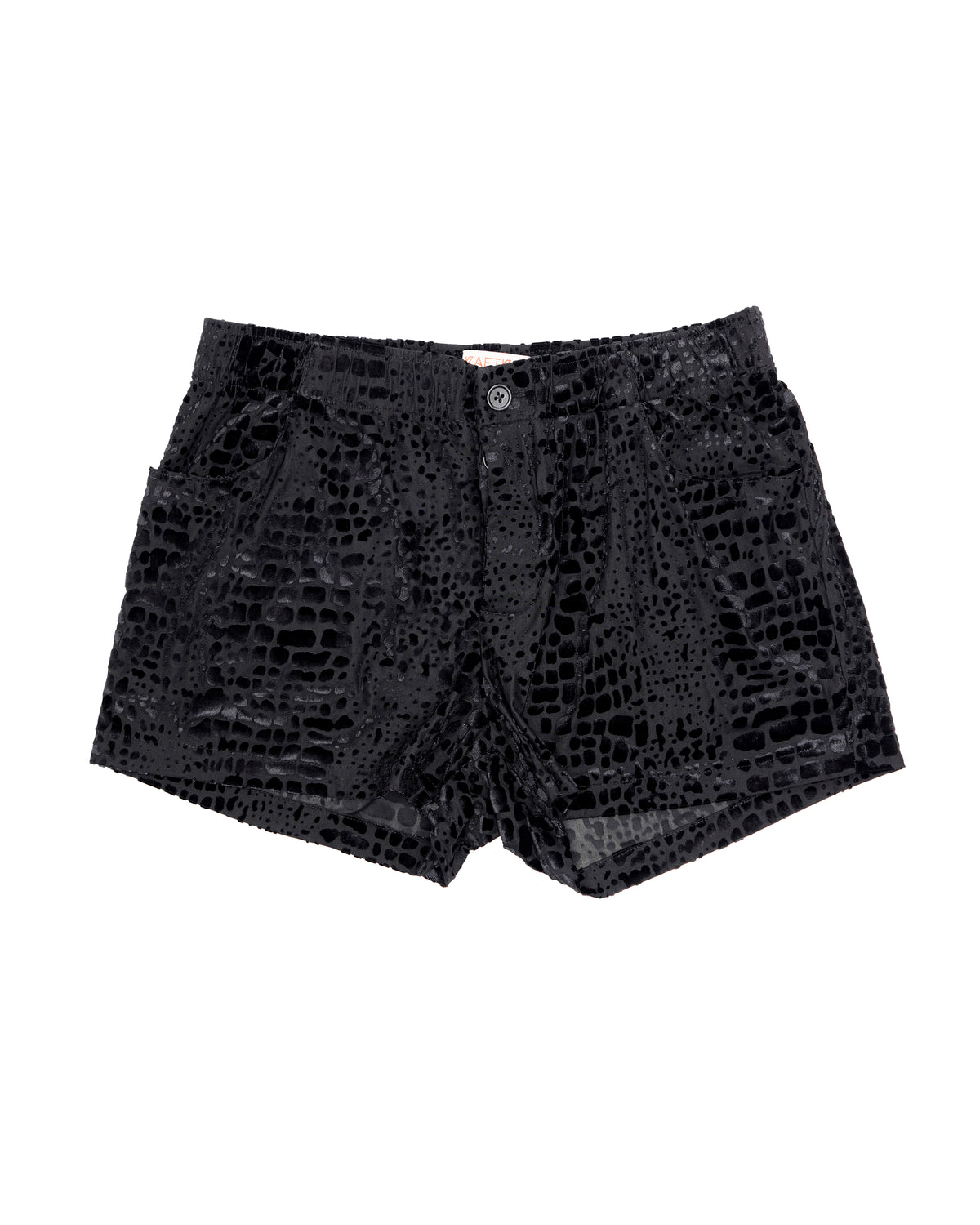 Velvet Mesh KAMP Short CROCODILE BURNOUT