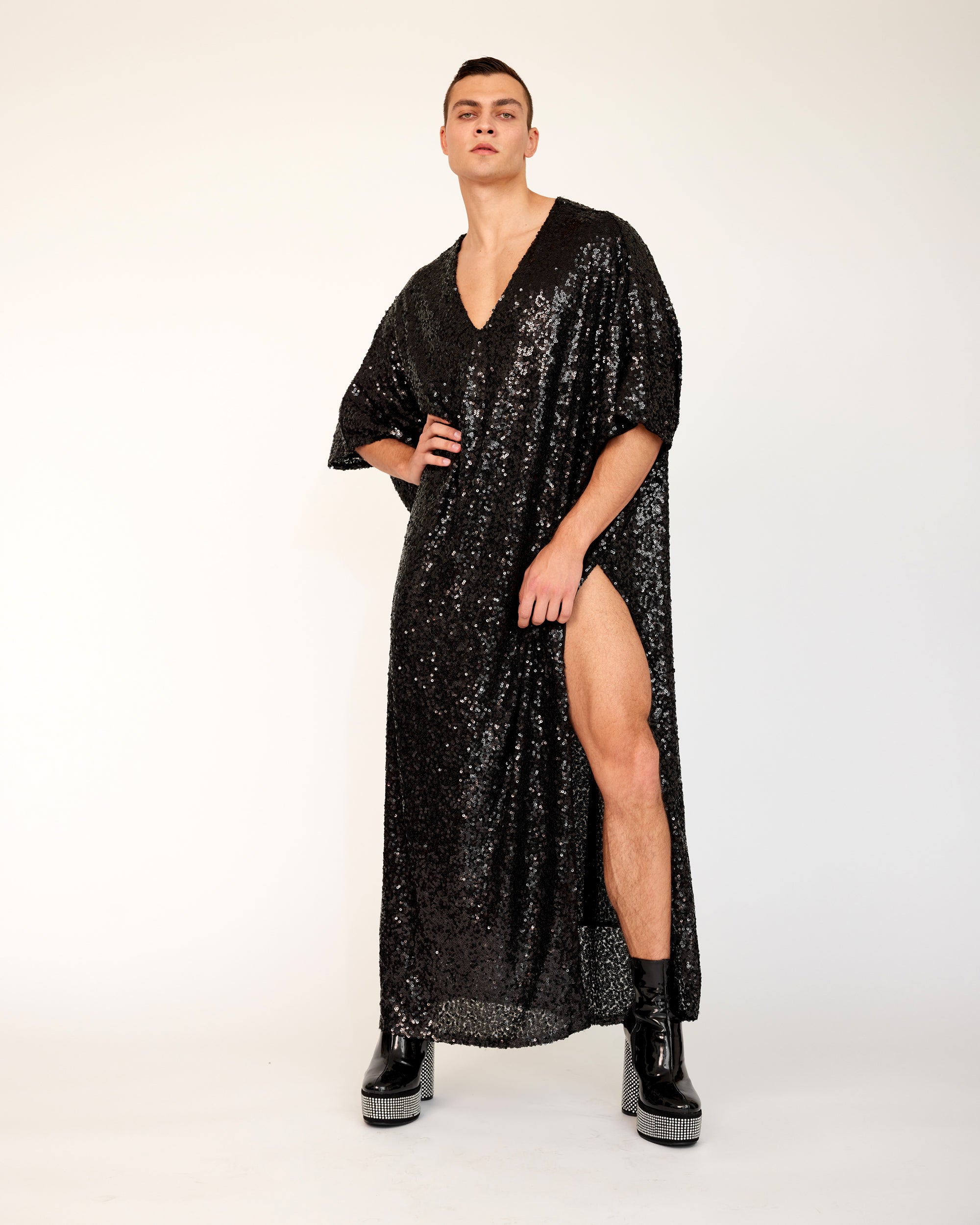 Sequin Kaftan Dresses