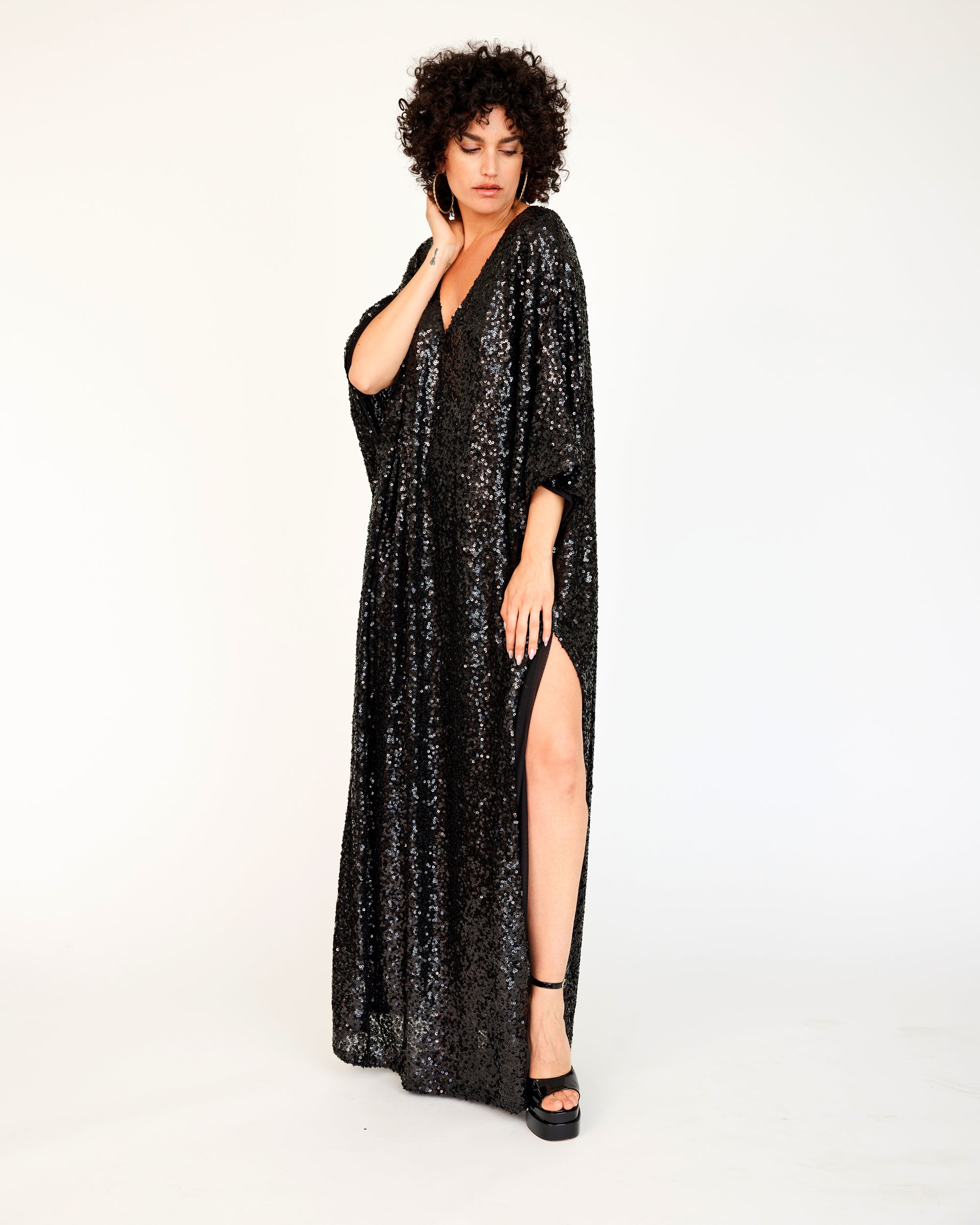 Sequin Kaftan Dresses