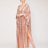 The Sequin Kaftan // ROSE QUARTZ