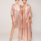 The Sequin Kaftan // ROSE QUARTZ