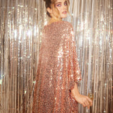 The Sequin Kaftan // ROSE QUARTZ