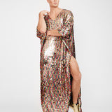 The Sequin Kaftan // RAINBOW GOLD