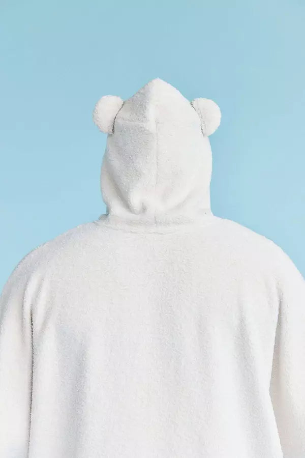 Polar bear hoodie with ears online