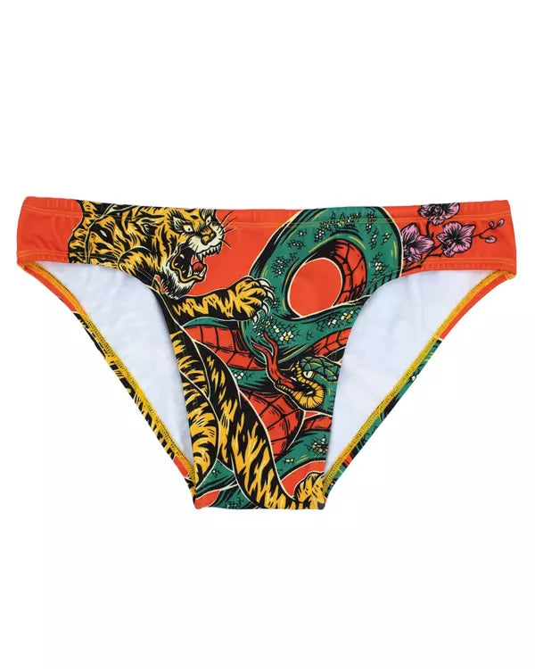Euro Brief [NEW FIT] SNAKE & TIGER