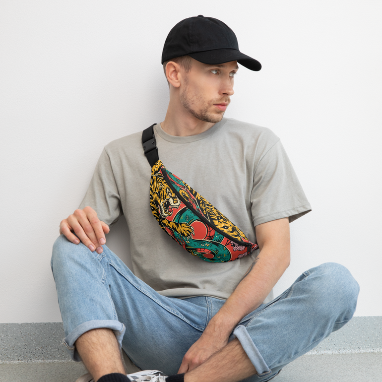 Snake top fanny pack